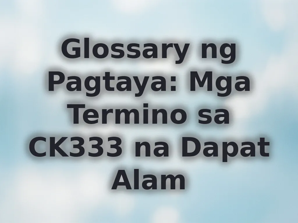 Betting Terms Glossary