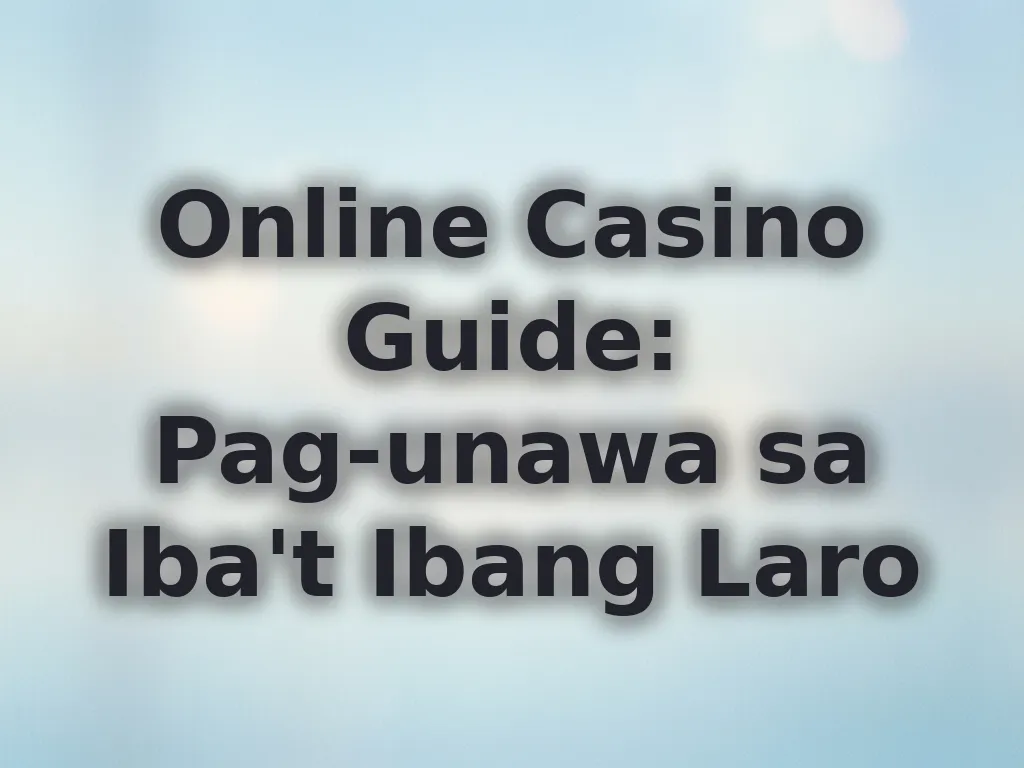 Gabay sa Kategorya